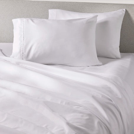 PeachSkinSheets white pillowcases