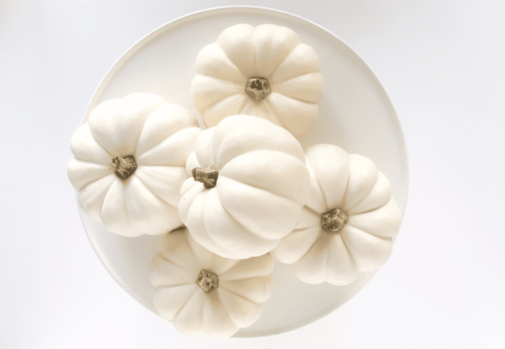Pumpkins are the perfect fall decorating accessory.