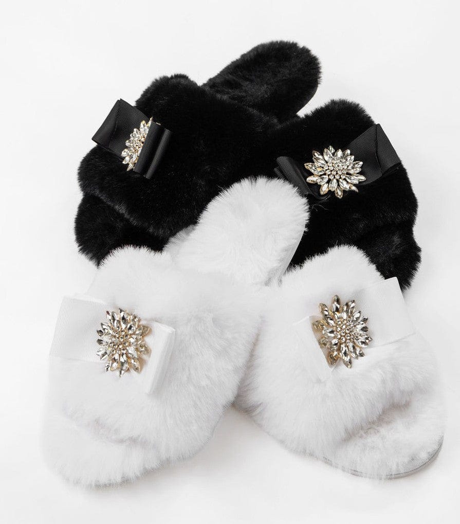 PeachSkinSheets x PeachyMink™ Faux Fur Slipper Set – The Original