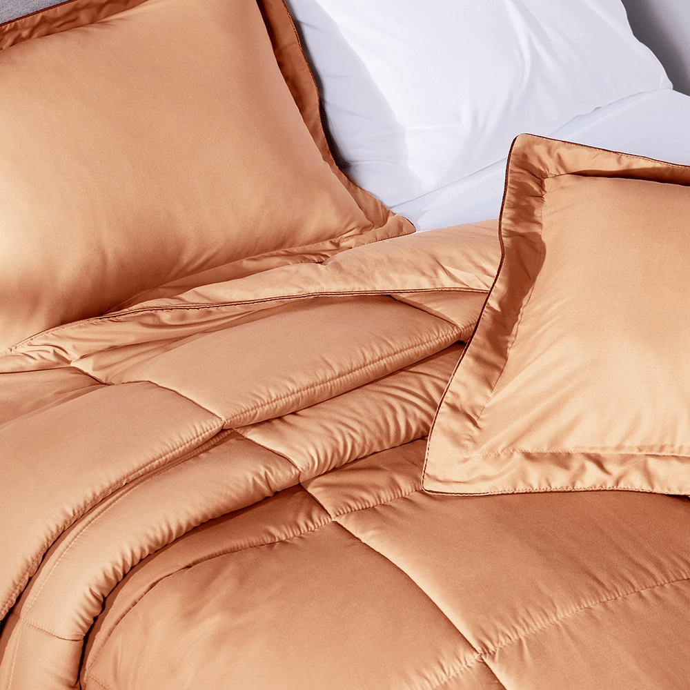 Perfect Peach Oversized Comforter Set