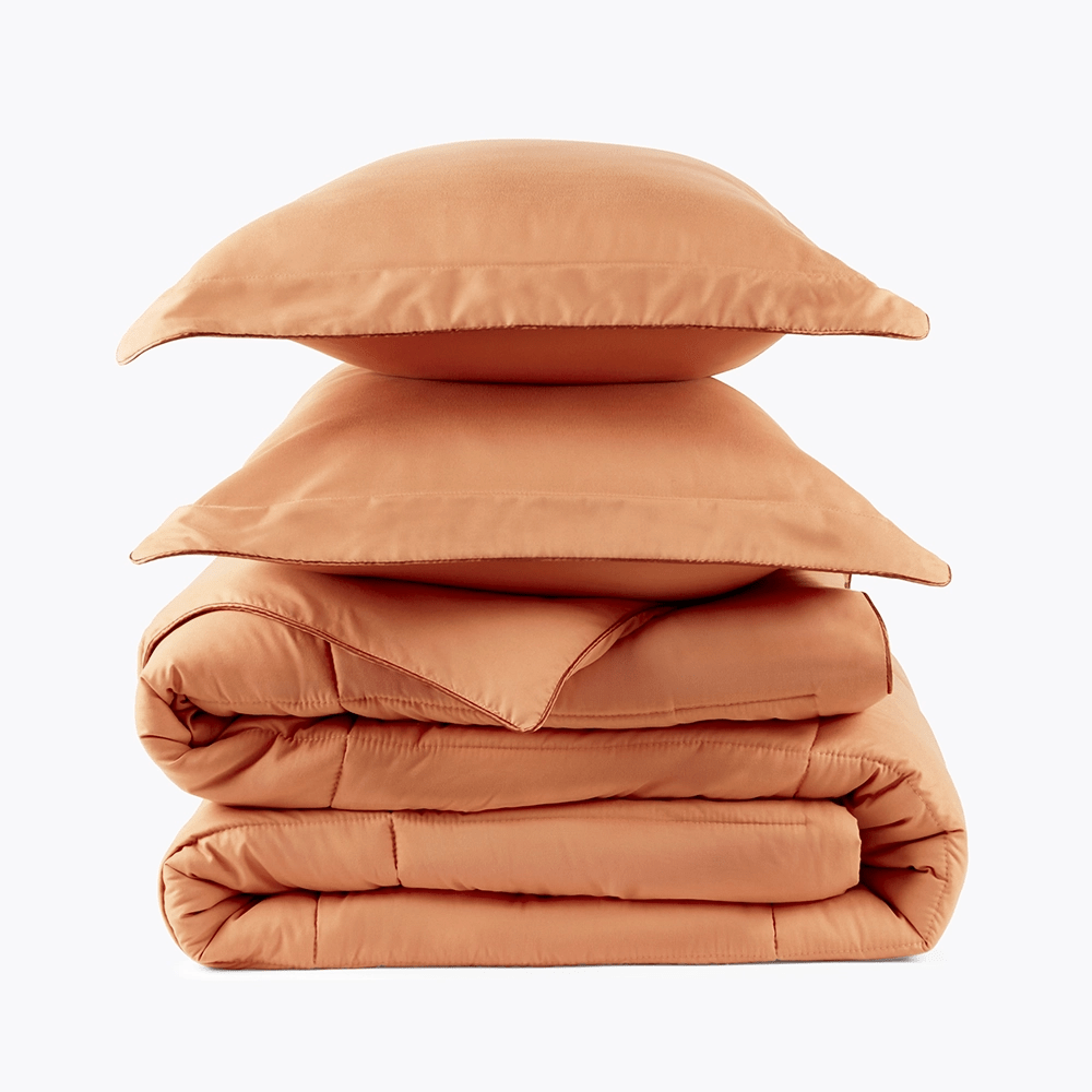 Perfect Peach Oversized Comforter Set