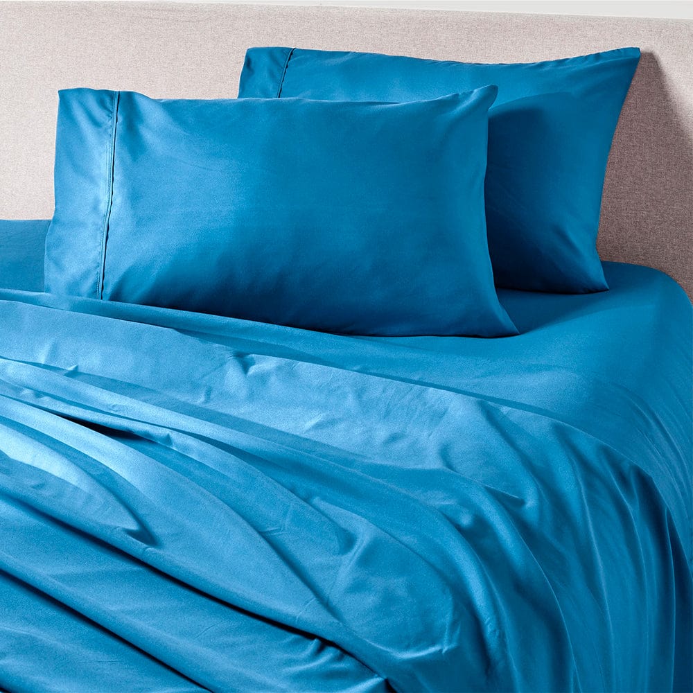 Bahama Blue Pillowcase Set