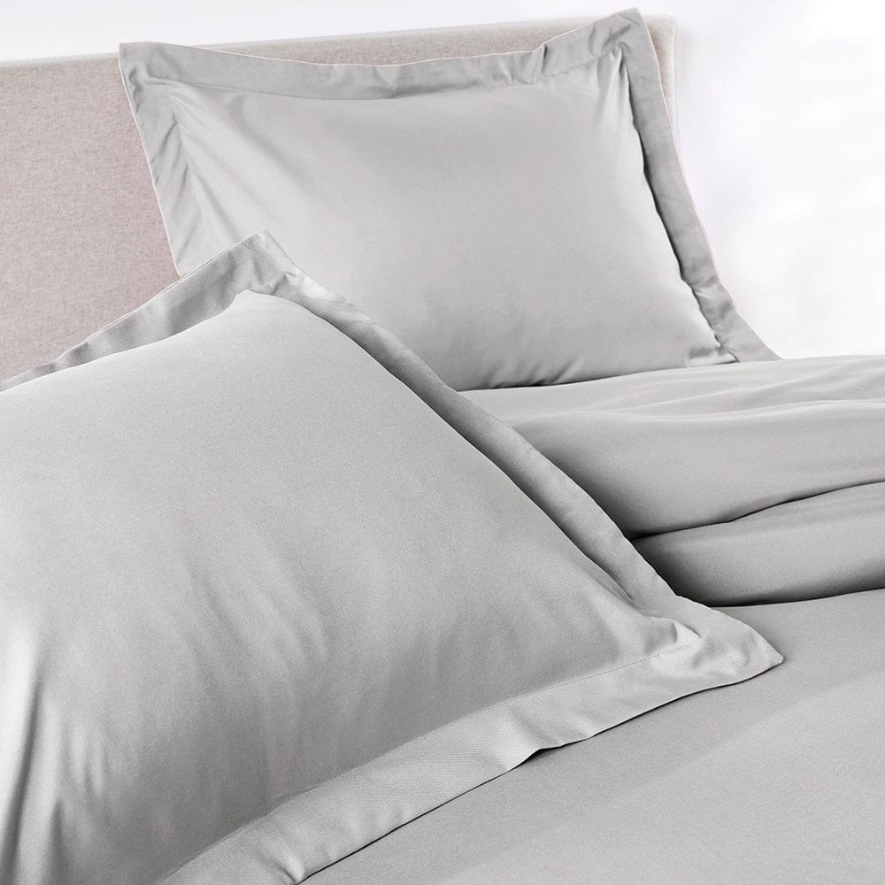 Brushed Silver Duvet Cover Set