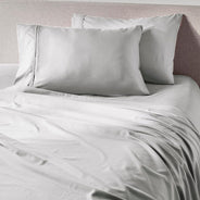 Brushed Silver Fitted Sheet