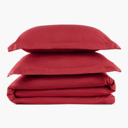 Deep Crimson Red Duvet Cover Set