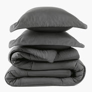 Graphite Gray Oversized Comforter Set