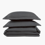 Graphite Gray Duvet Cover Set