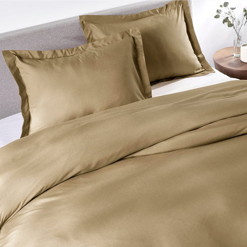 Light Mocha Duvet Cover Set