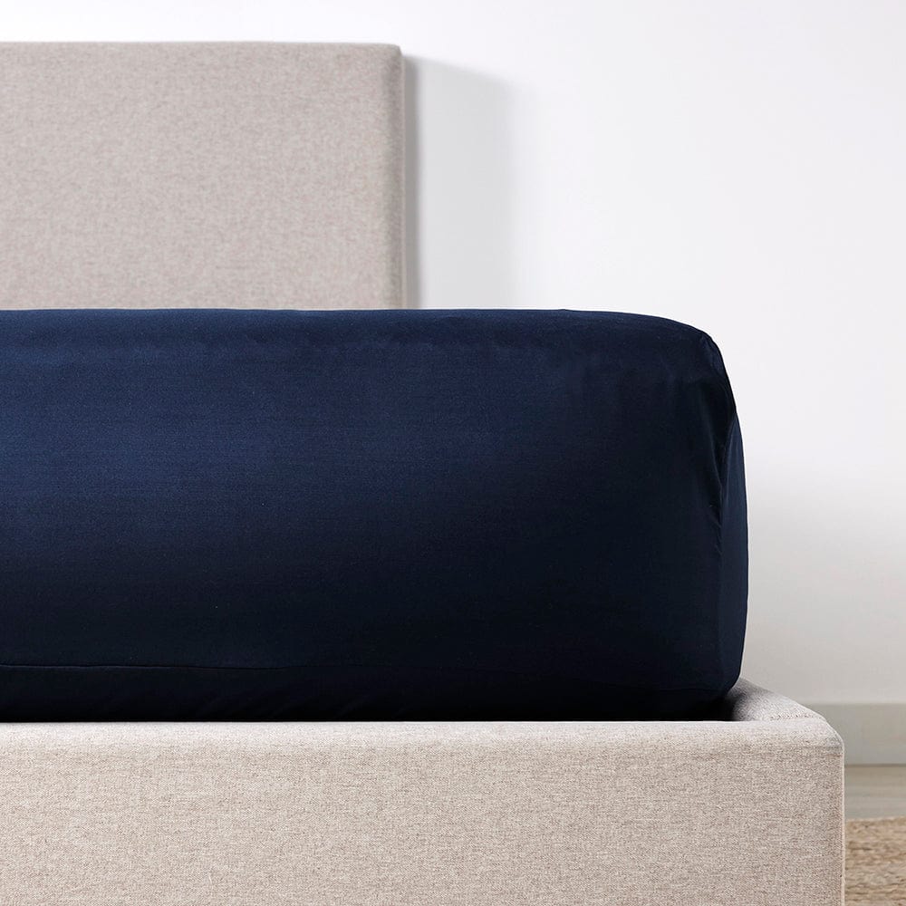 Fitted Sheet, Mineral blue main image 1