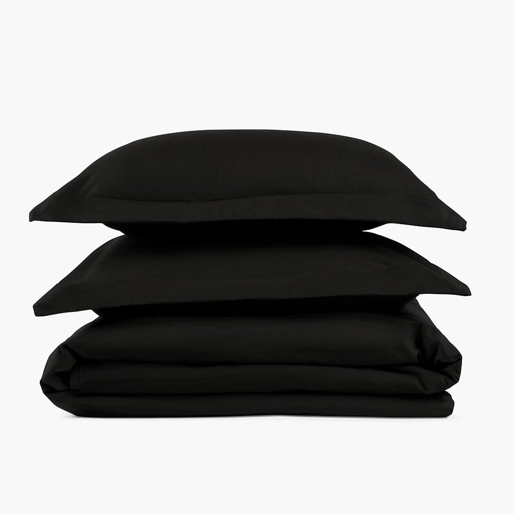 Midnight Black Duvet Cover Set