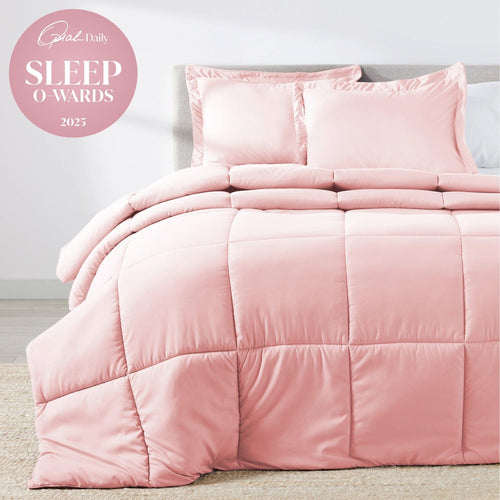 Cotton Candy Pink Oversized Comforter Set
