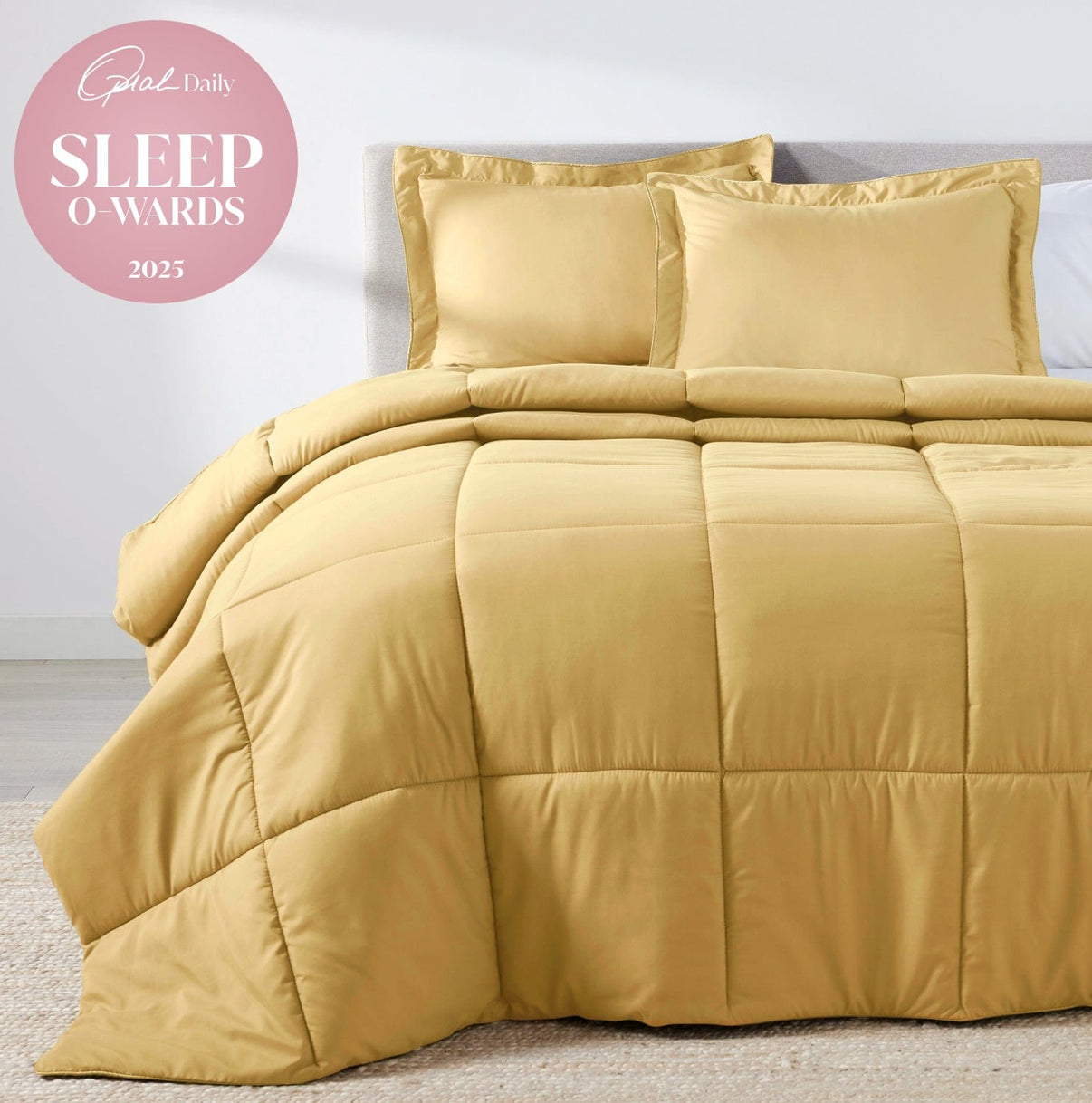 Harvest Gold Oversized Comforter Set