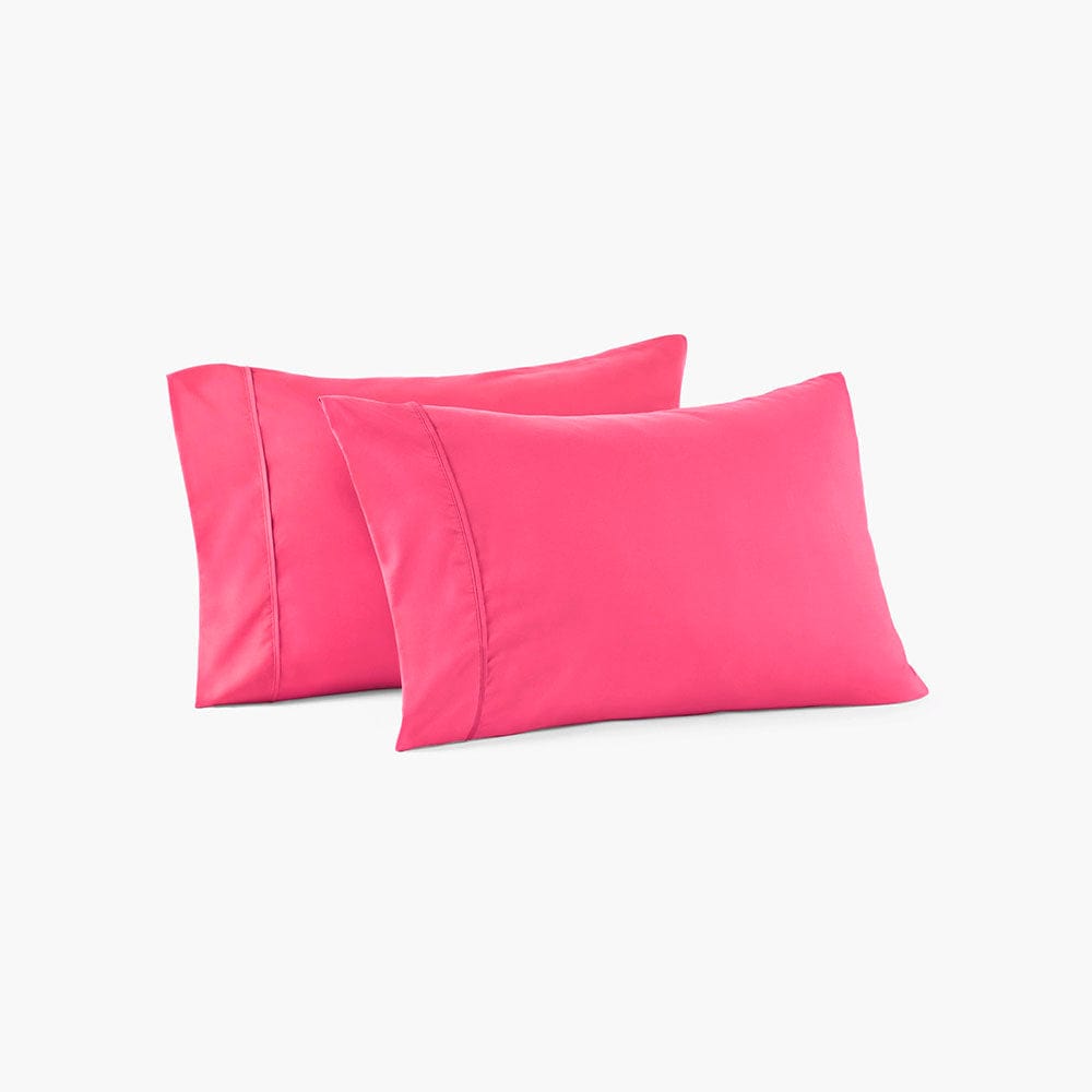 Passion Pink Pillowcase Set The Original PeachSkinSheets The
