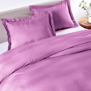 Purple Orchid Duvet Cover Set