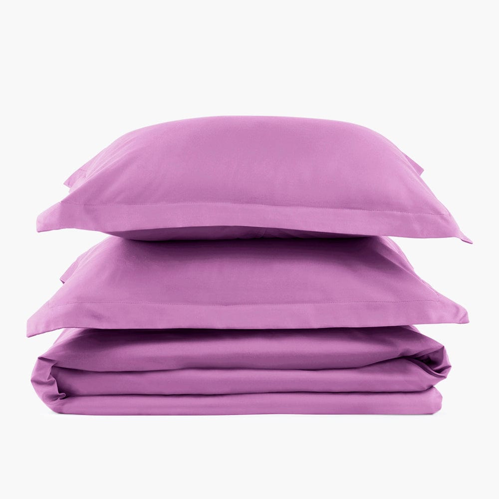 Purple Orchid Duvet Cover Set