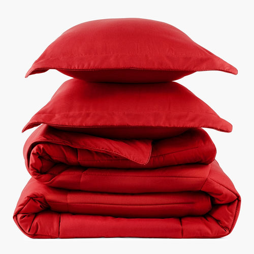 Red Velvet Oversized Comforter Set alternate