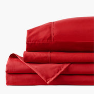 Red Velvet Sheet Set