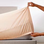 Sunkissed Orange Fitted Sheet