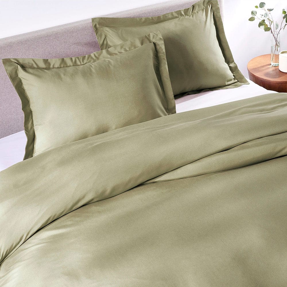 Sage Green Duvet Cover Set