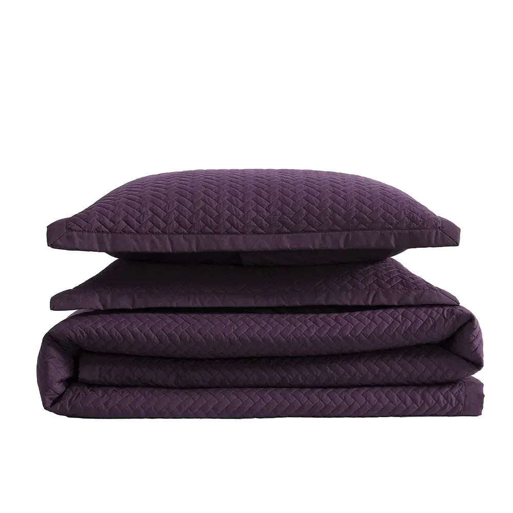 Eggplant Oversized Quilt Set - PRESALE EVENT