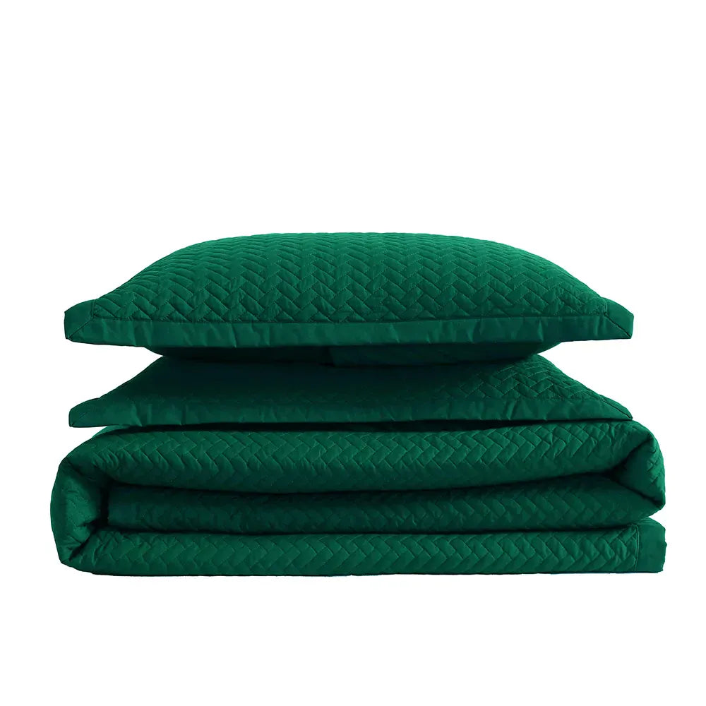 Emerald Green Oversized Quilt Set - PRESALE EVENT
