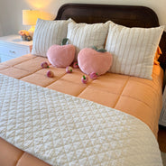 Perfect Peach Oversized Comforter Set