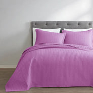 Purple Orchid Oversized Quilt Set - PRESALE EVENT
