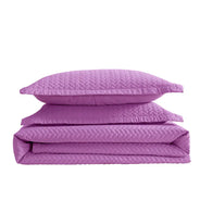 Purple Orchid Oversized Quilt Set - PRESALE EVENT