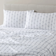 French Blue Ribbons and Bows Sheet Set - PRESALE EVENT