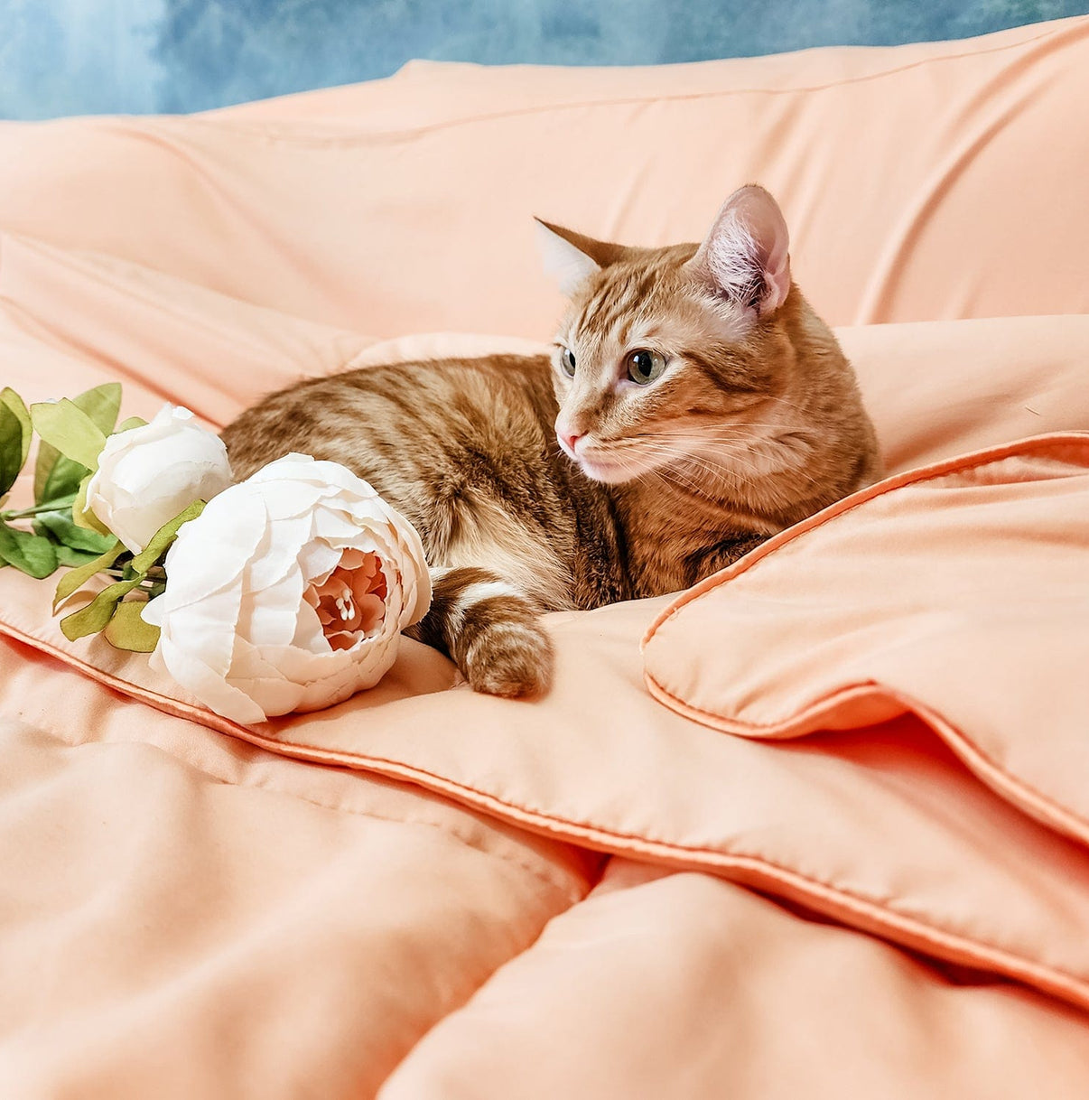 Perfect Peach Oversized Comforter Set