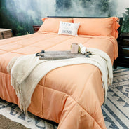 Perfect Peach Oversized Comforter Set