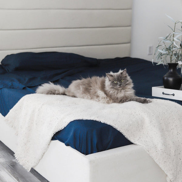 Load image into Gallery viewer, Mariner Blue Sheet Set
