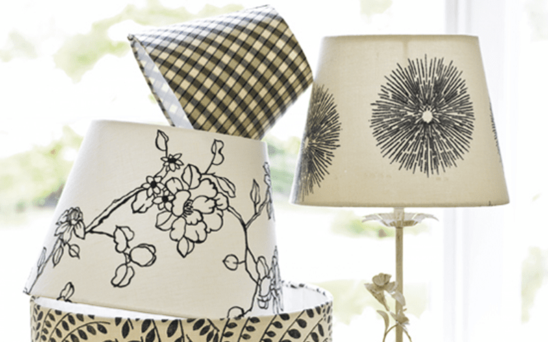 PeachSkin Site Share: Make A Bed Sheet Lamp Shade