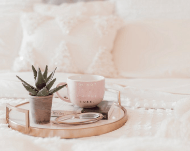 A Spring feel can bring relaxation to your bedroom.