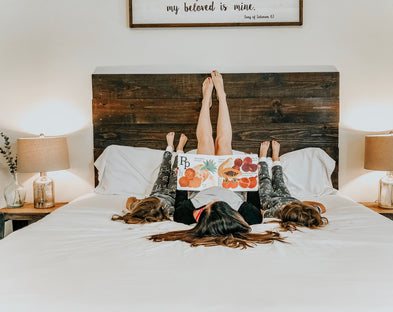 Staying in is a little cozier in PeachSkinSheets!