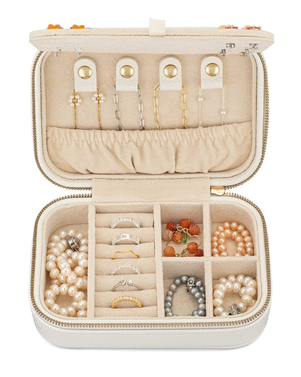 Pretty As A Peach Travel Jewelry Case