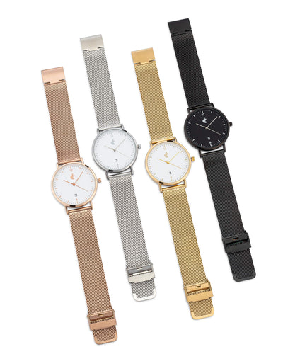 PeachPower Unisex 40mm Watch with Seiko Quartz Movement (4 Colorways)