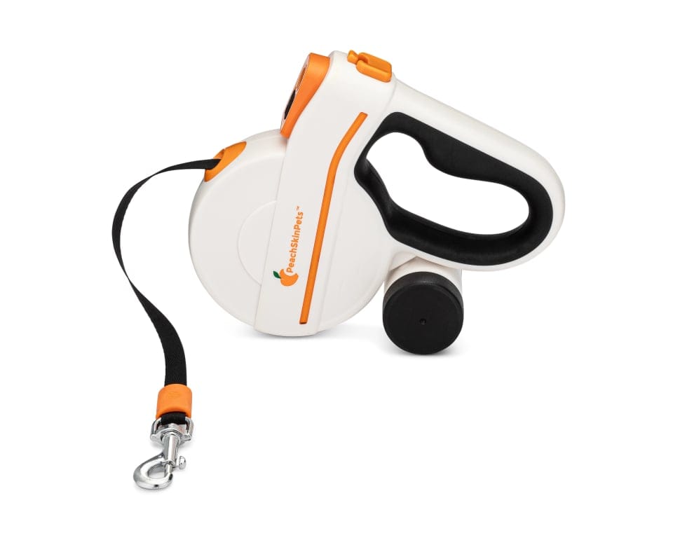 PeachSkinPets Retractable LED Light Up Pet Leash