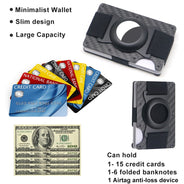 PeachPerfect Minimalist SMART Wallet for Air Tag*