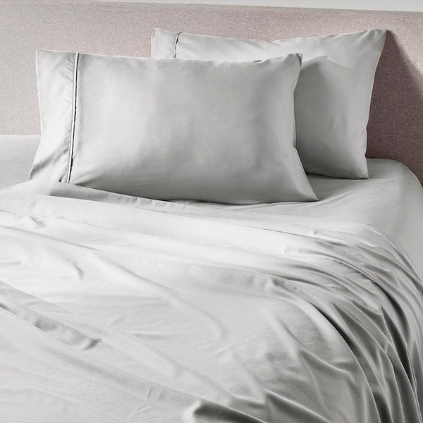 Brushed Silver Pillowcase Set alternate
