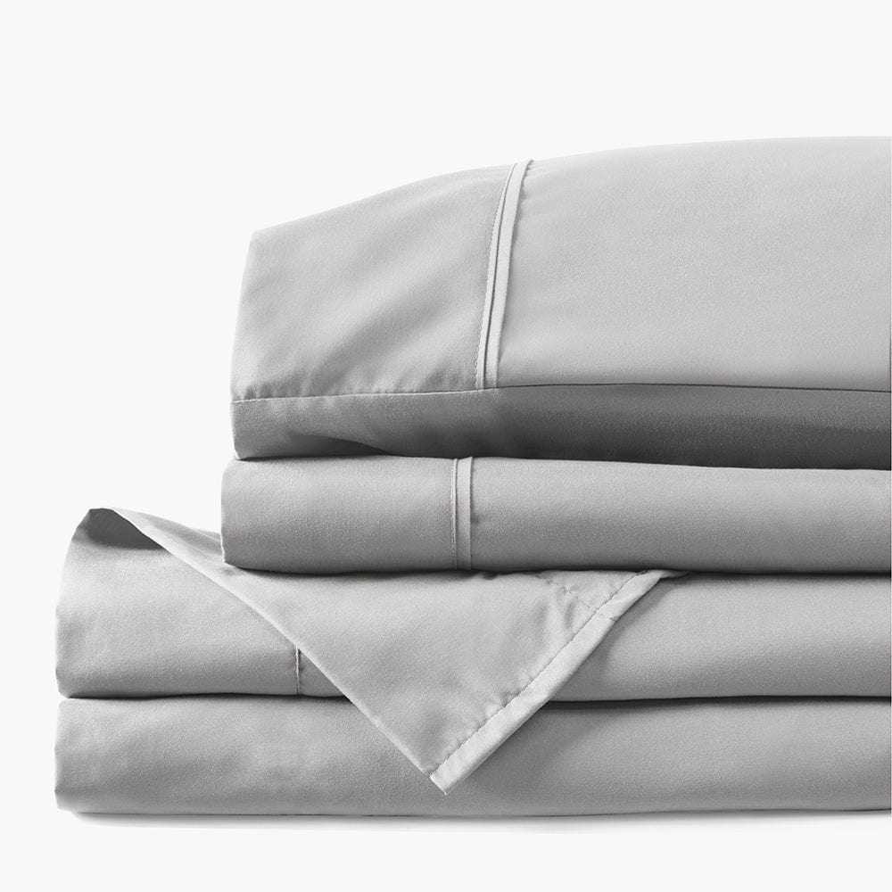 Brushed Silver Sheet Set