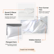 Light Mocha Duvet Cover Set