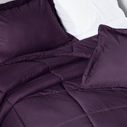 Eggplant Oversized Comforter Set