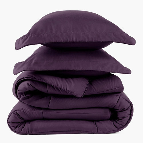 Eggplant Oversized Comforter Set alternate