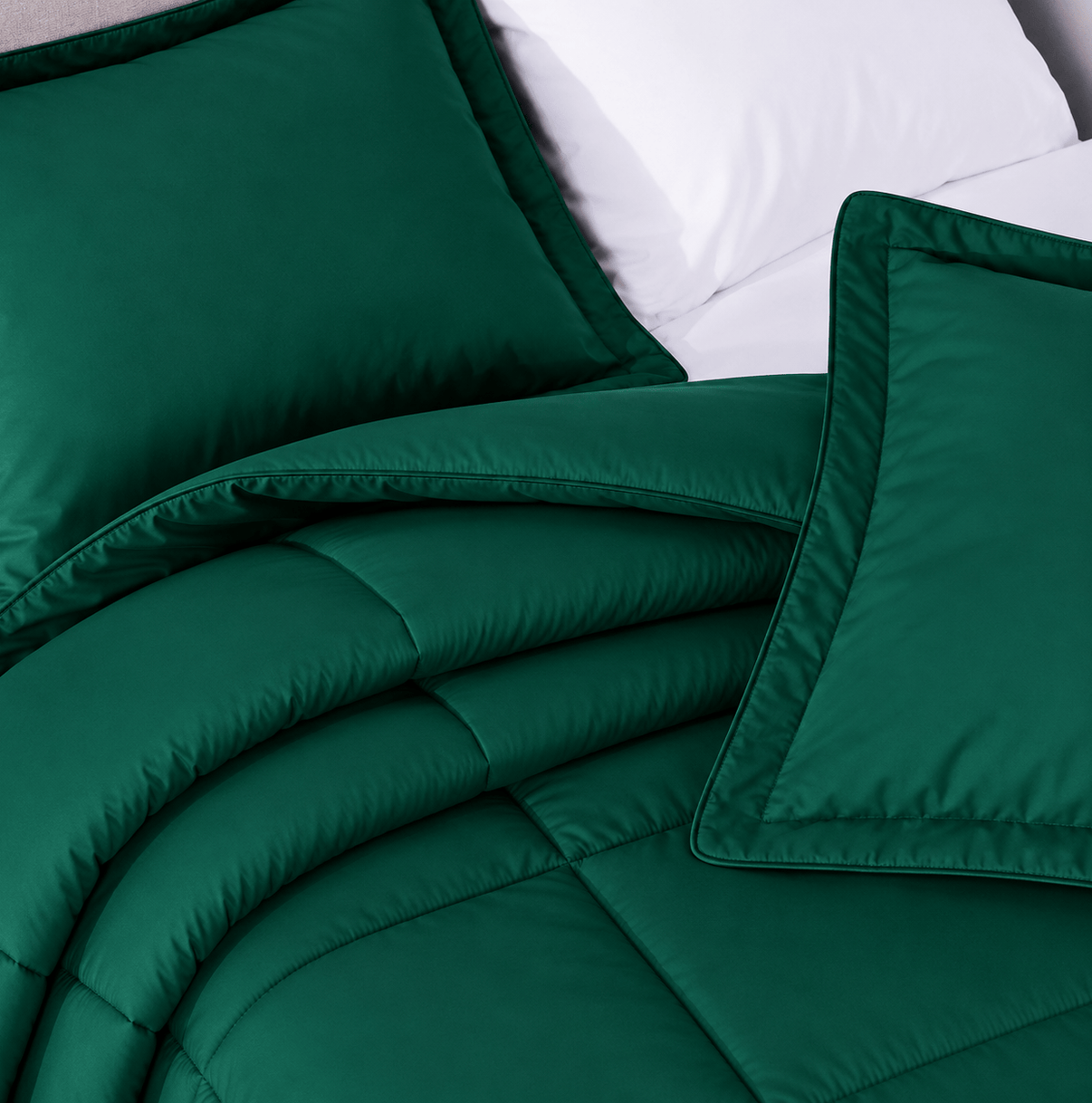 Emerald Green Oversized Comforter Set