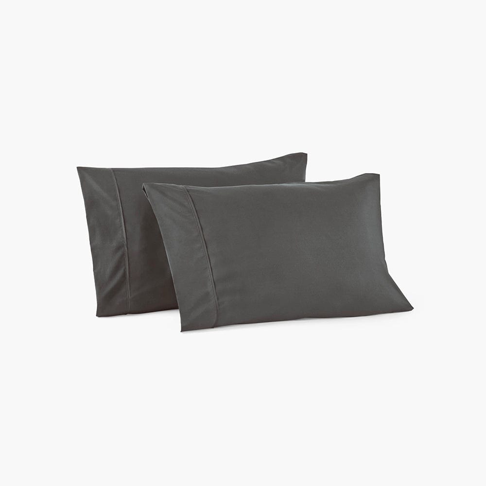 Graphite Gray Pillowcase Set | PeachSkinSheets