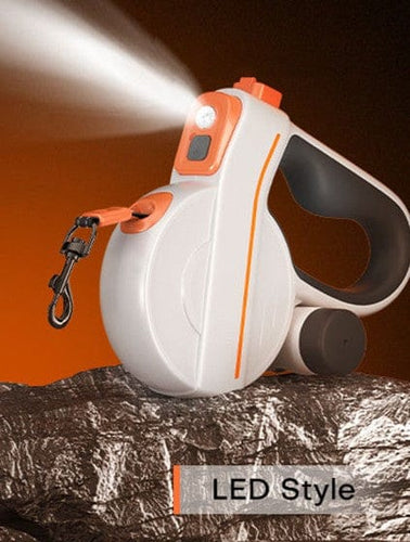 PeachSkinPets Retractable LED Light Up Pet Leash alternate