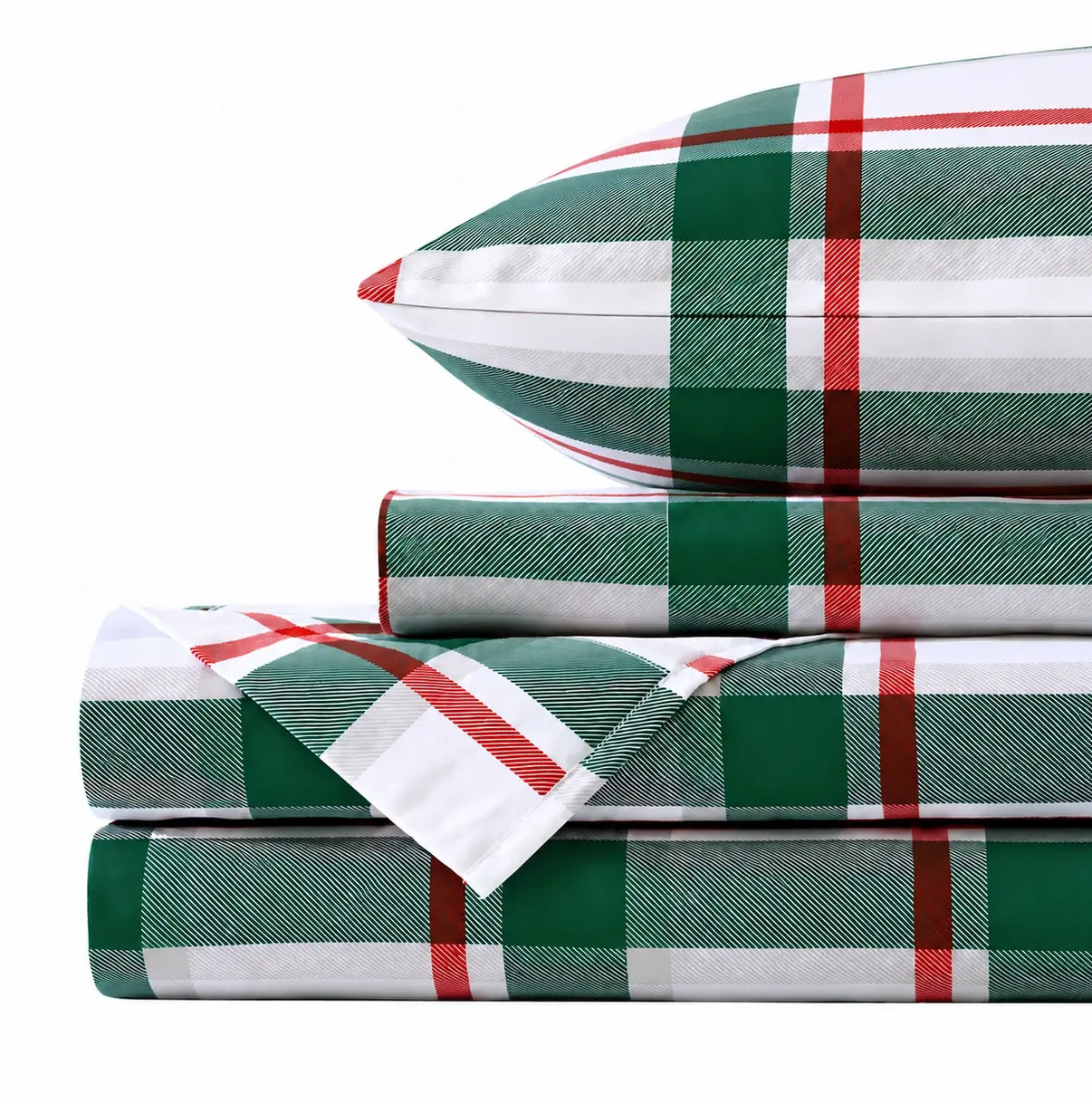 Holiday Plaid Sheet Set