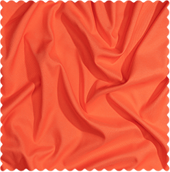 HOT CORAL - A vibrant, warm, orange-red true coral that is not as pink as watermelon or salmon