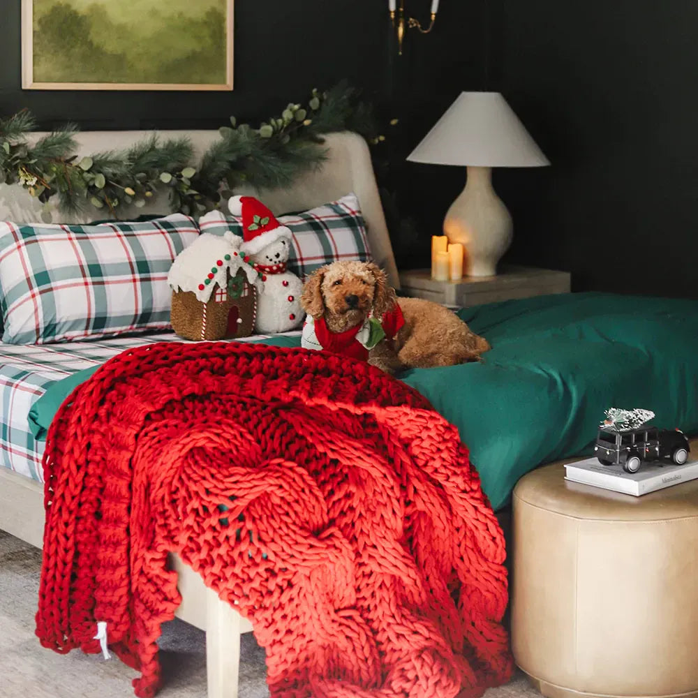 Holiday Plaid Sheet Set - PRESALE EVENT